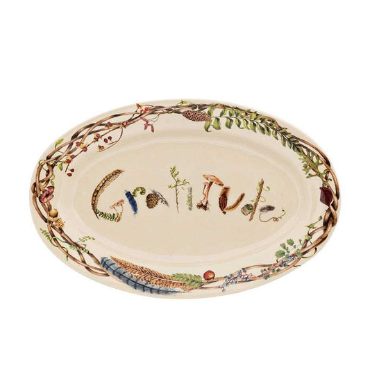 15" Gratitude Platter