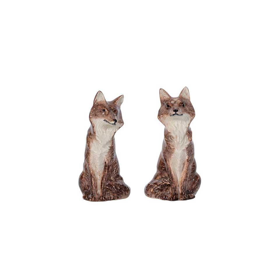 Fox Salt and Pepper Set/2pc