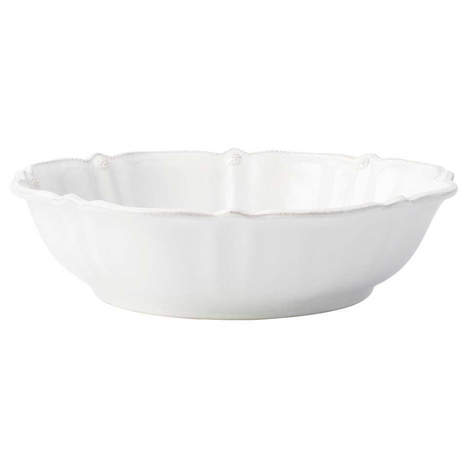 13" Serving Bowl - Whitewash