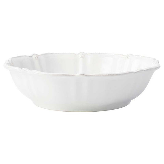 13" Serving Bowl - Whitewash