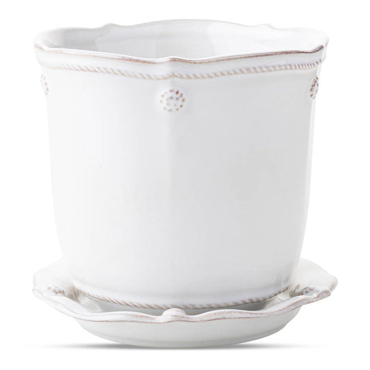 Berry & Thread 5" Planter - Whitewash