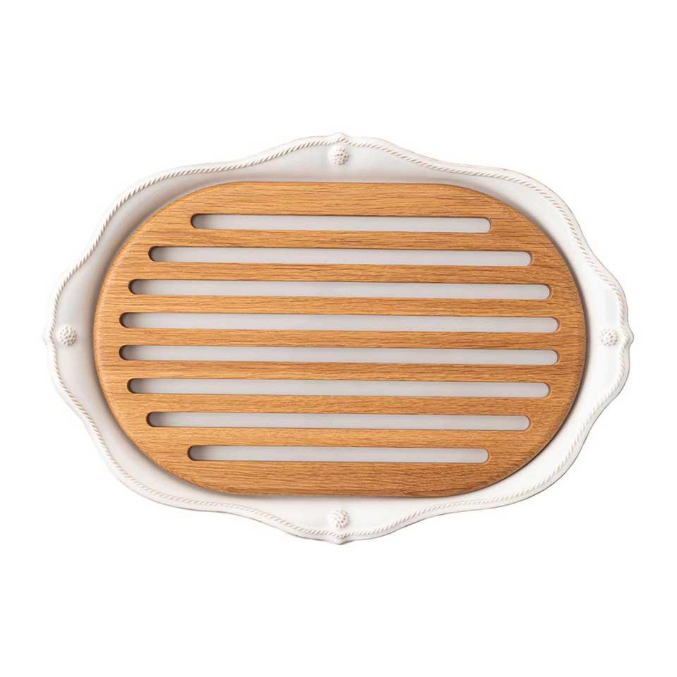Challah Board - Whitewash