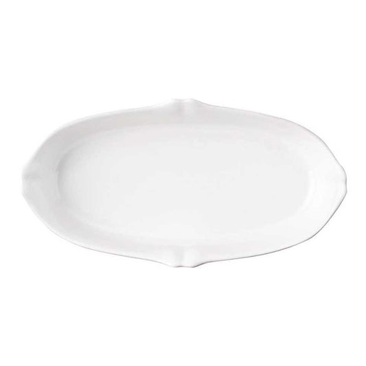 12" Oblong Server - Whitewash