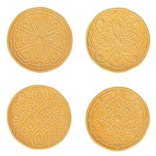 Side/Cocktail Plate Assorted Set/4