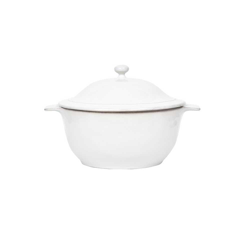 Mini Cocotte with Lid - Whitewash