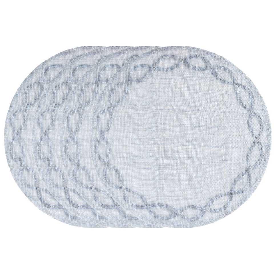 Tuileries Garden Set/4 - Chambray