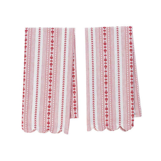 Kitchen Towel Set/2 - Red