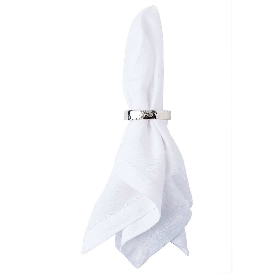 Puro Napkin Ring - Silver