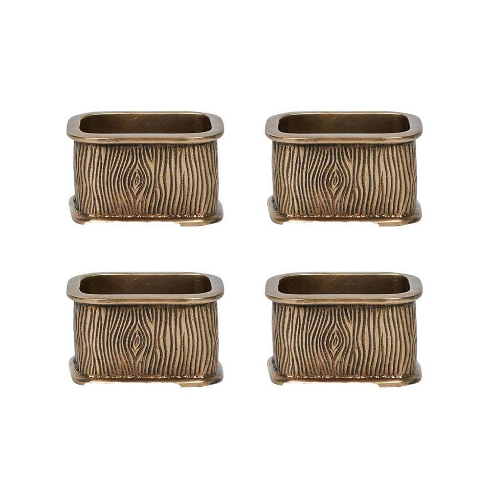Blenheim Oak Set/4 - Brass