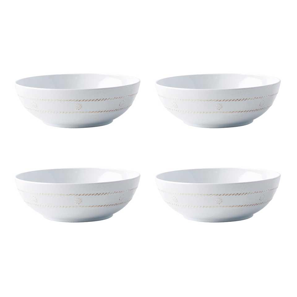 Coupe Bowl Set/4 - Whitewash