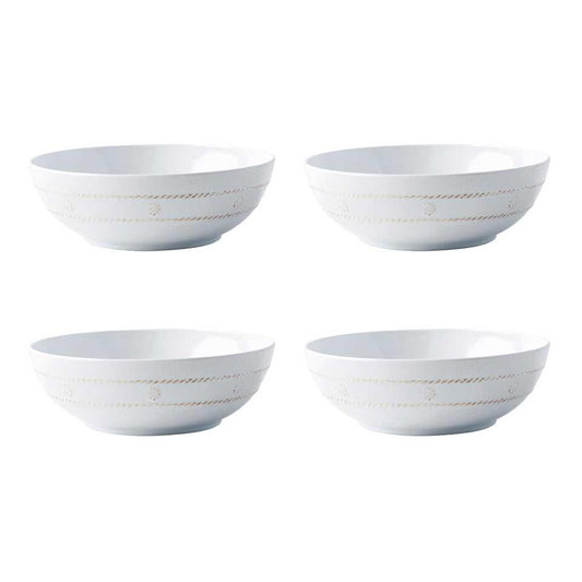 Coupe Bowl Set/4 - Whitewash