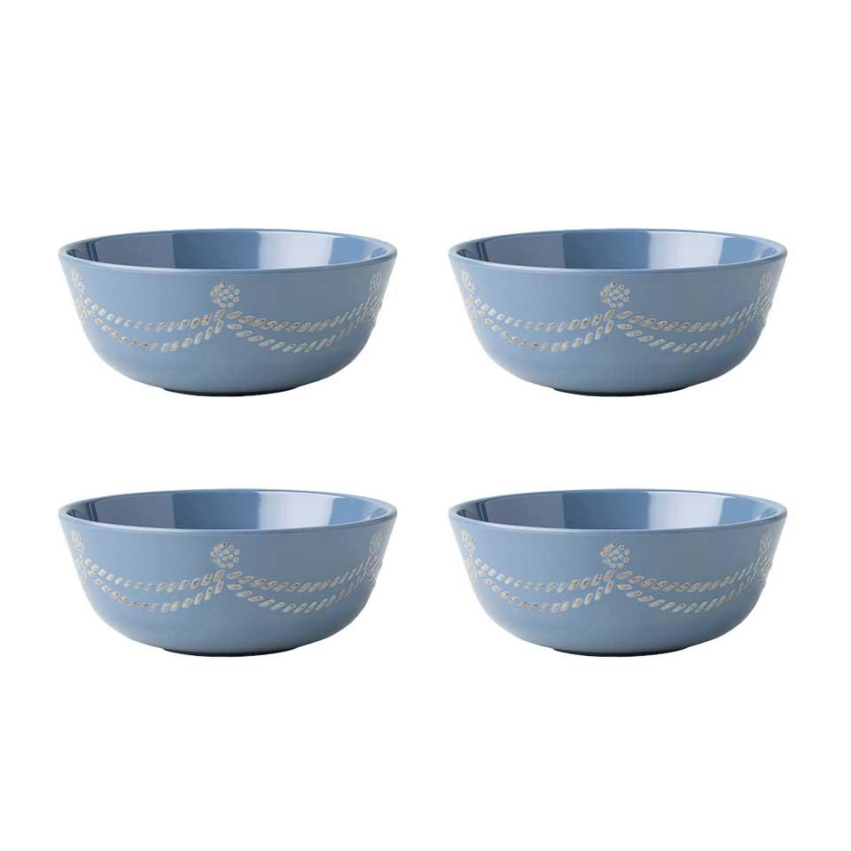 Cereal/Ice Cream Bowl Set/4 - Chambray