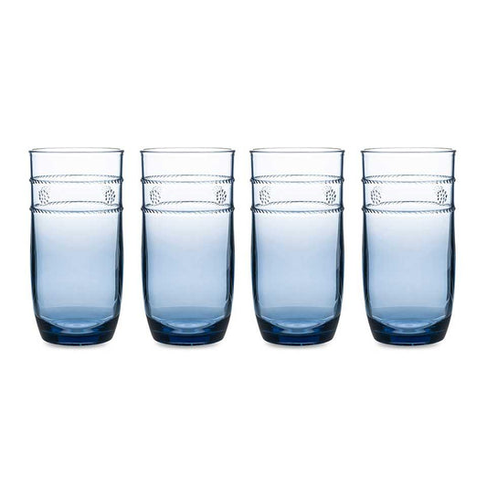 Isabella Large Tumbler Set/4 - Blue