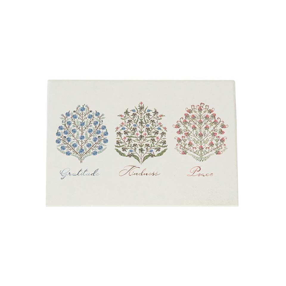 Villa Seville Note Card Assorted Set/6 - Chambray