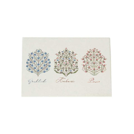 Villa Seville Note Card Assorted Set/6 - Chambray