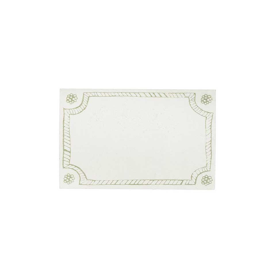 Berry & Thread Place Card Set/12 - Basil