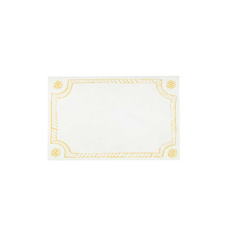 Berry & Thread Place Card Set/12 - Daffodil