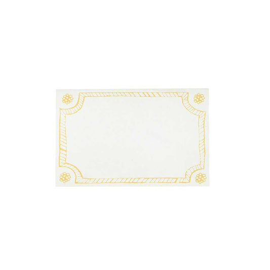 Berry & Thread Place Card Set/12 - Daffodil