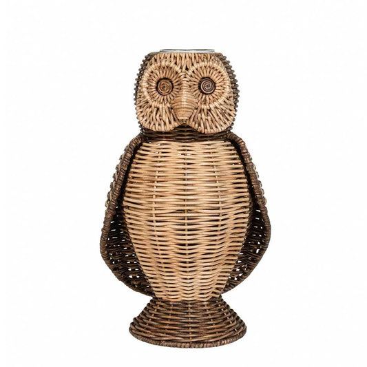 15" Owl Vase