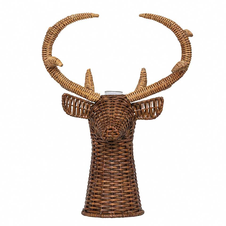 22" Stag Vase
