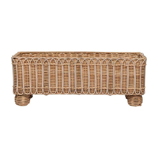 Rectangular Planter - Whitewash