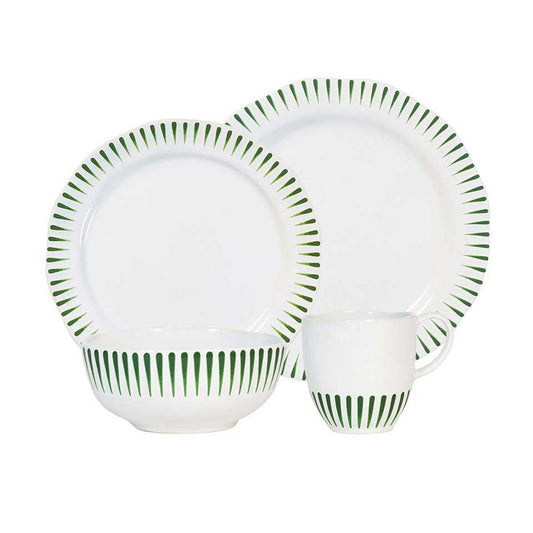 4pc Place Setting - Basil