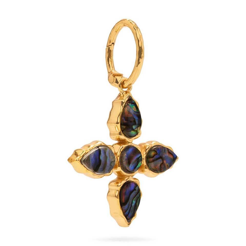 Reversible Pendant - Abalone/MOP