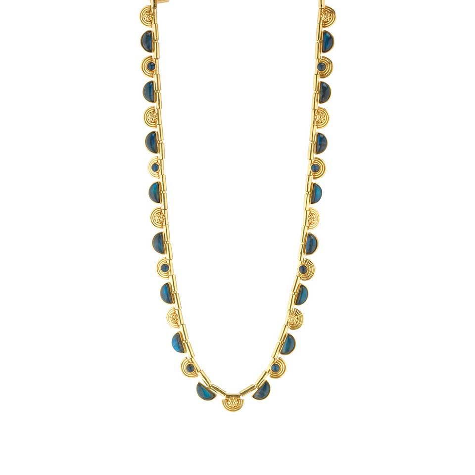 Riviere Necklace - Blue Labradorite