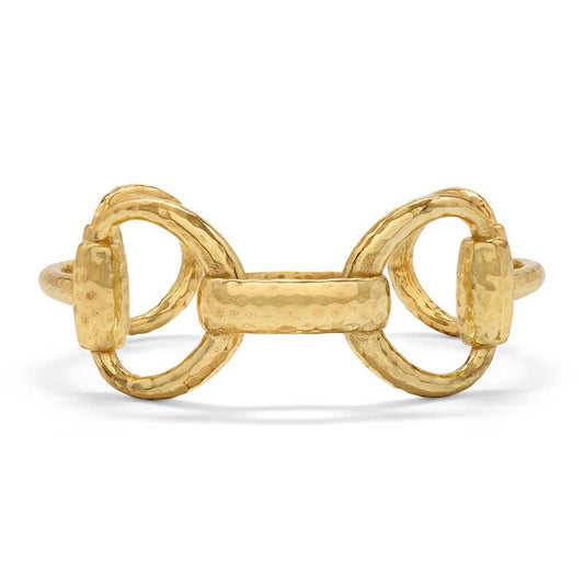Snaffle Bit Cuff - Gold