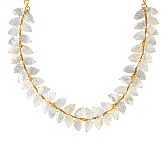 Vine Necklace, 14" - MOP
