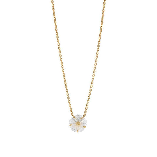 Petite Station Necklace, 16" - MOP