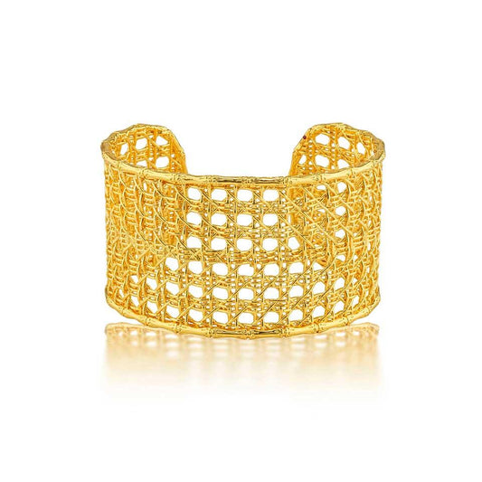 Caning Cuff - Gold