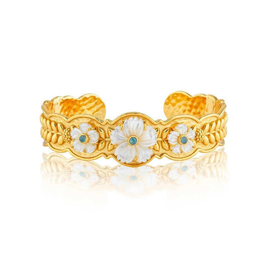 Fleur Scalloped Cuff - Multi