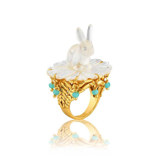 Bunny Ring, Size 7 - Multi