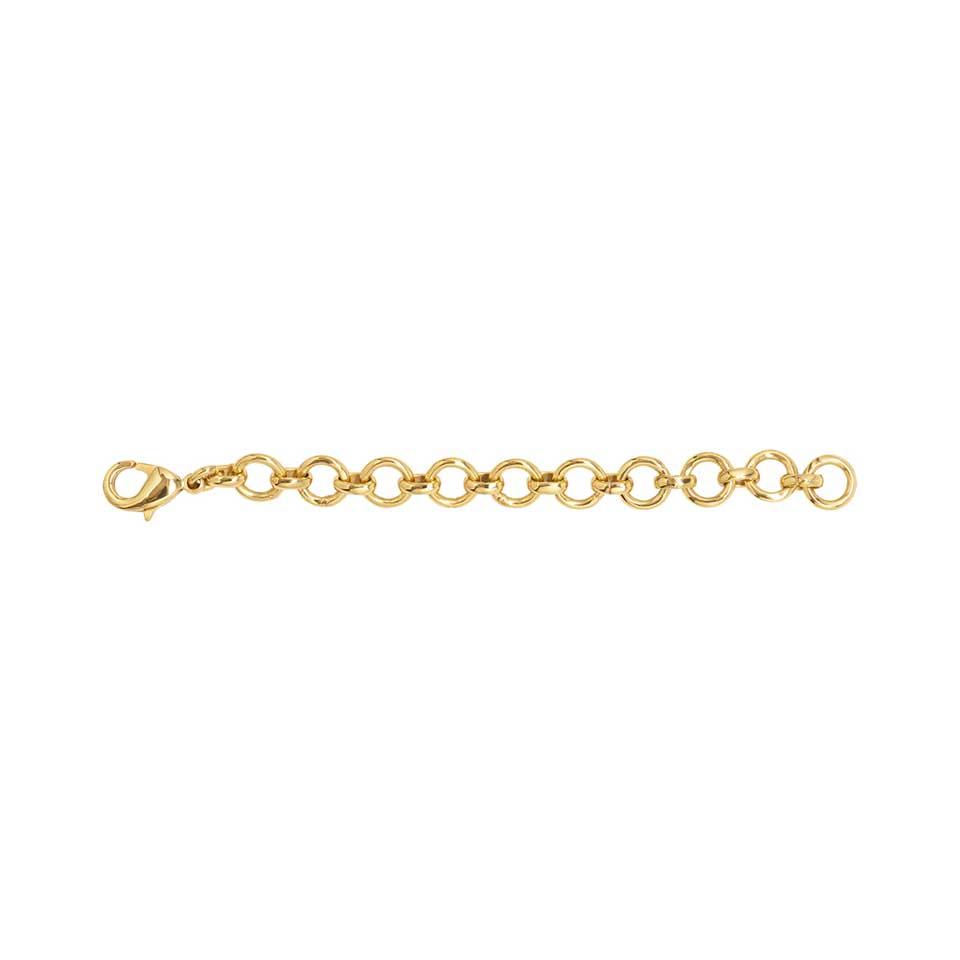 3 inch chain extender - Gold
