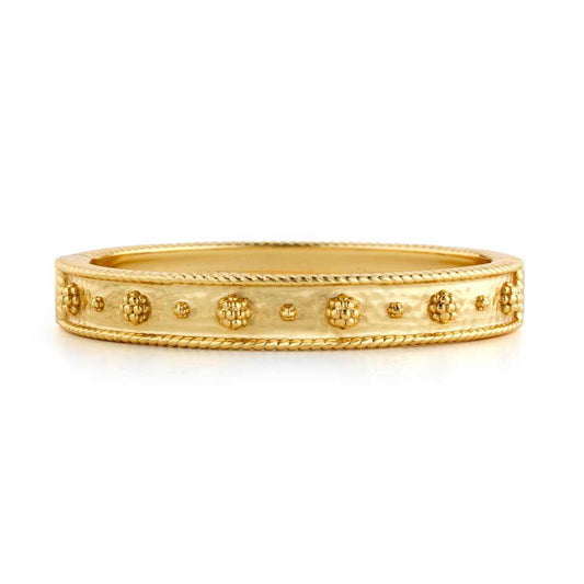 Classic Hinged Bangle - Gold
