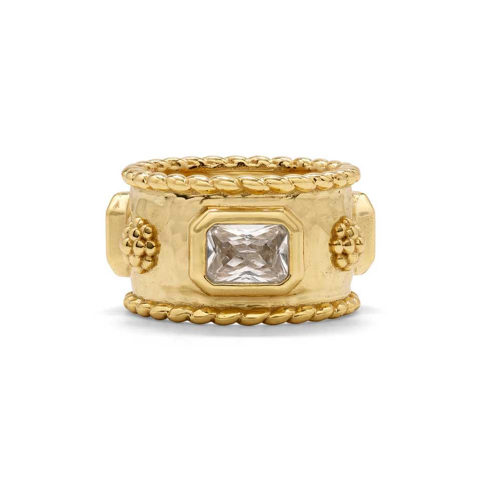 Band, Size 7 - Clear Cubic Zirconia