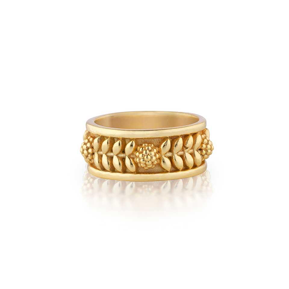 Vine Ring, Size 7 - Gold