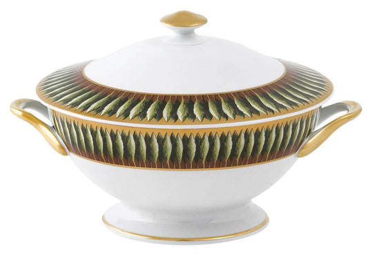 Footed Soup Tureen With Lid