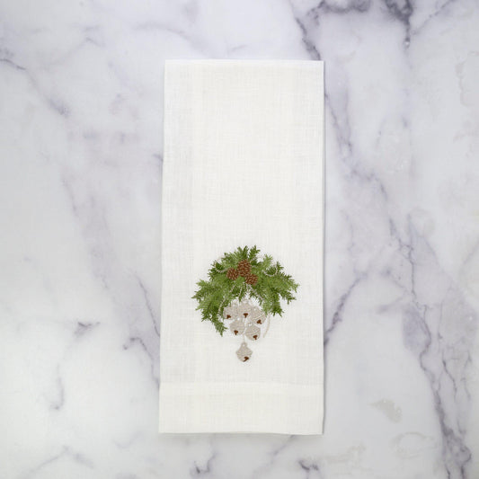Jingle Bell Swag, White (Multi)