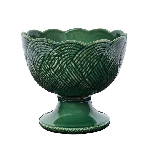 Footed Bowl - Basil