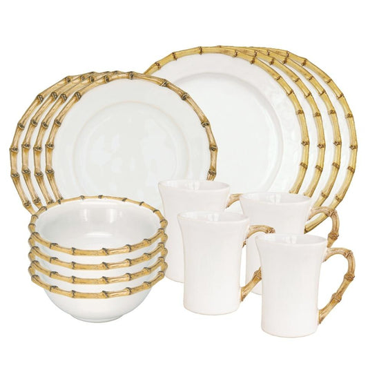 16pc Place Setting - Natural