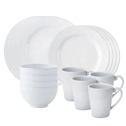 16pc Place Setting - White Truffle