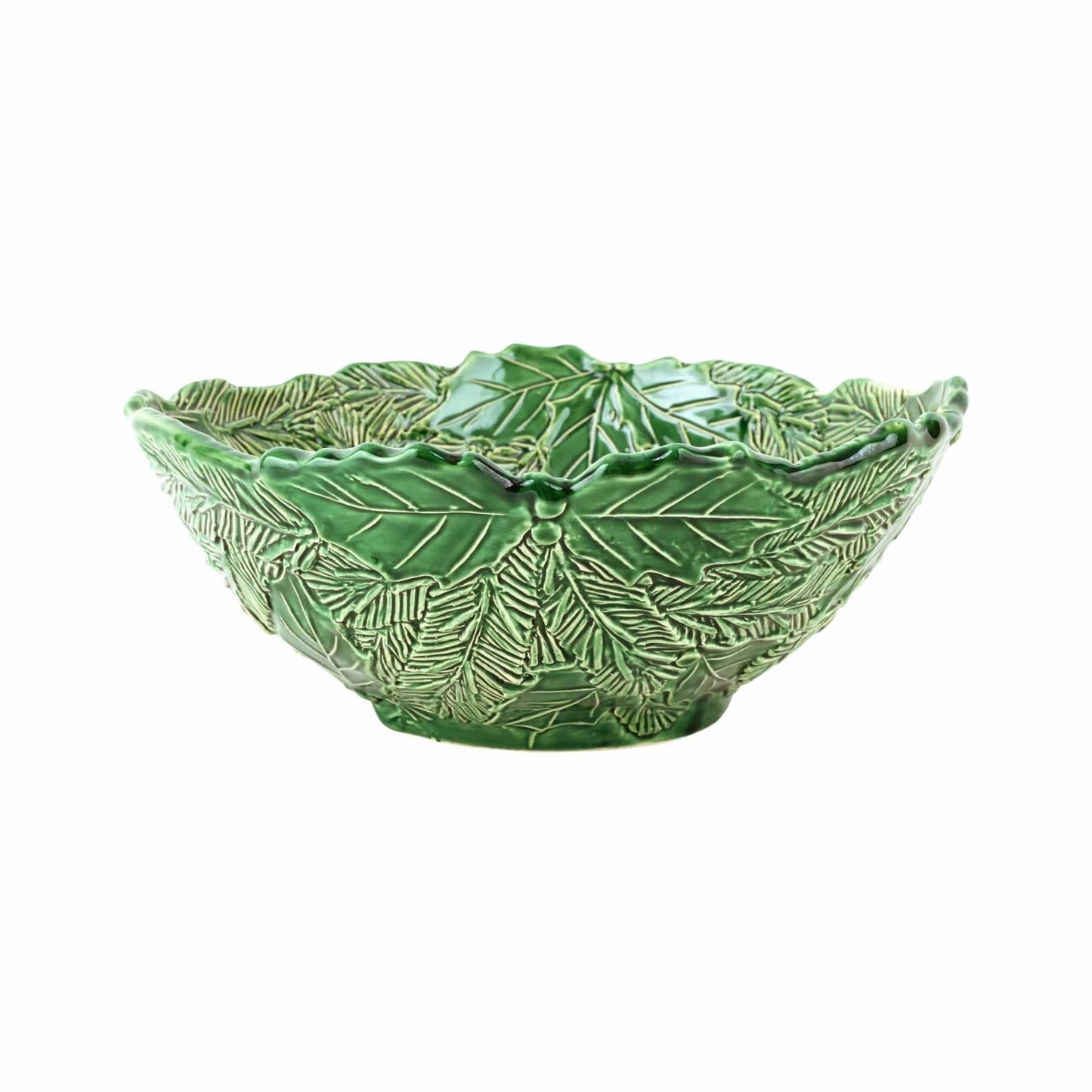 Green Figural Medium Bowl