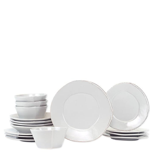 Light Gray Sixteen-Piece Place Setting
