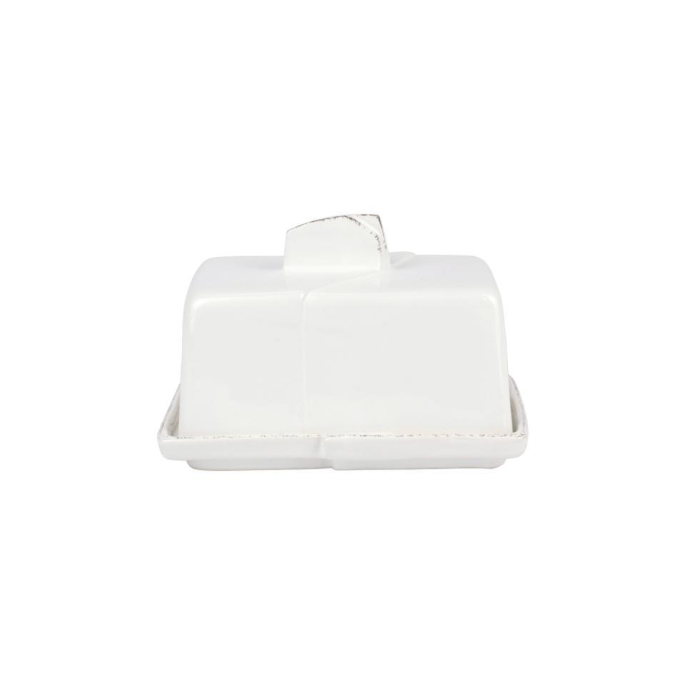 White Butter Dish