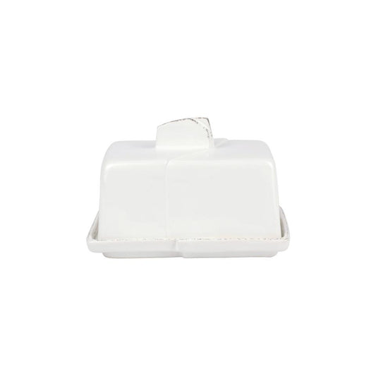 White Butter Dish