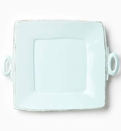Handled Square Platter