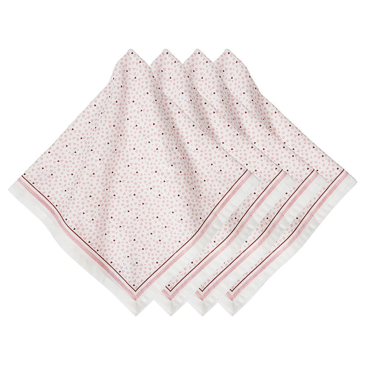 Napkin Set/4 - Pink