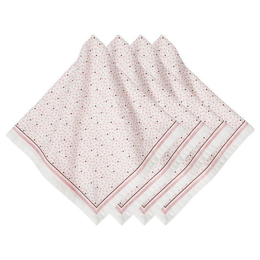 Napkin Set/4 - Pink